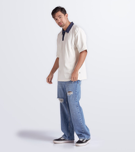 Manuel Polo Oversize Cuello V Combinado TyperAR
