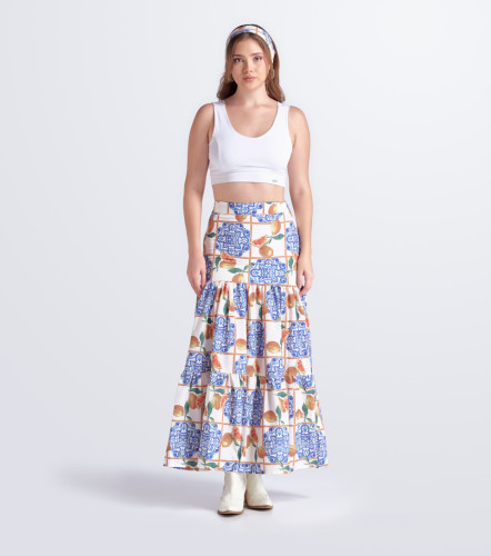 Falda Para Mujer Estampada Derek LovelyAZ