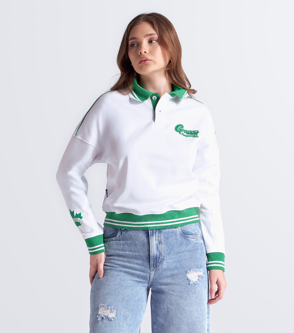 Buzo Tipo Busos Polo Para Mujer Camisa Polo Manga Corta, Mujer