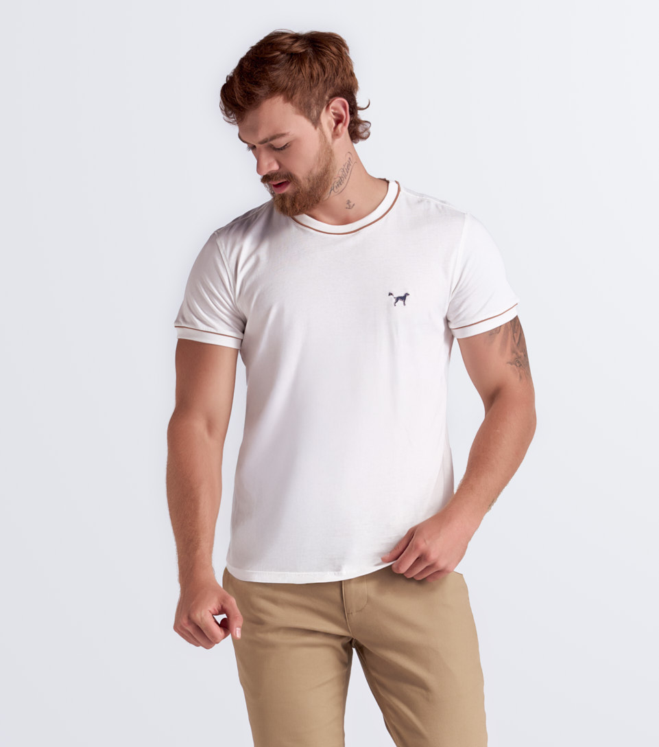 Camiseta Scout Ringer Tee 128729 BL