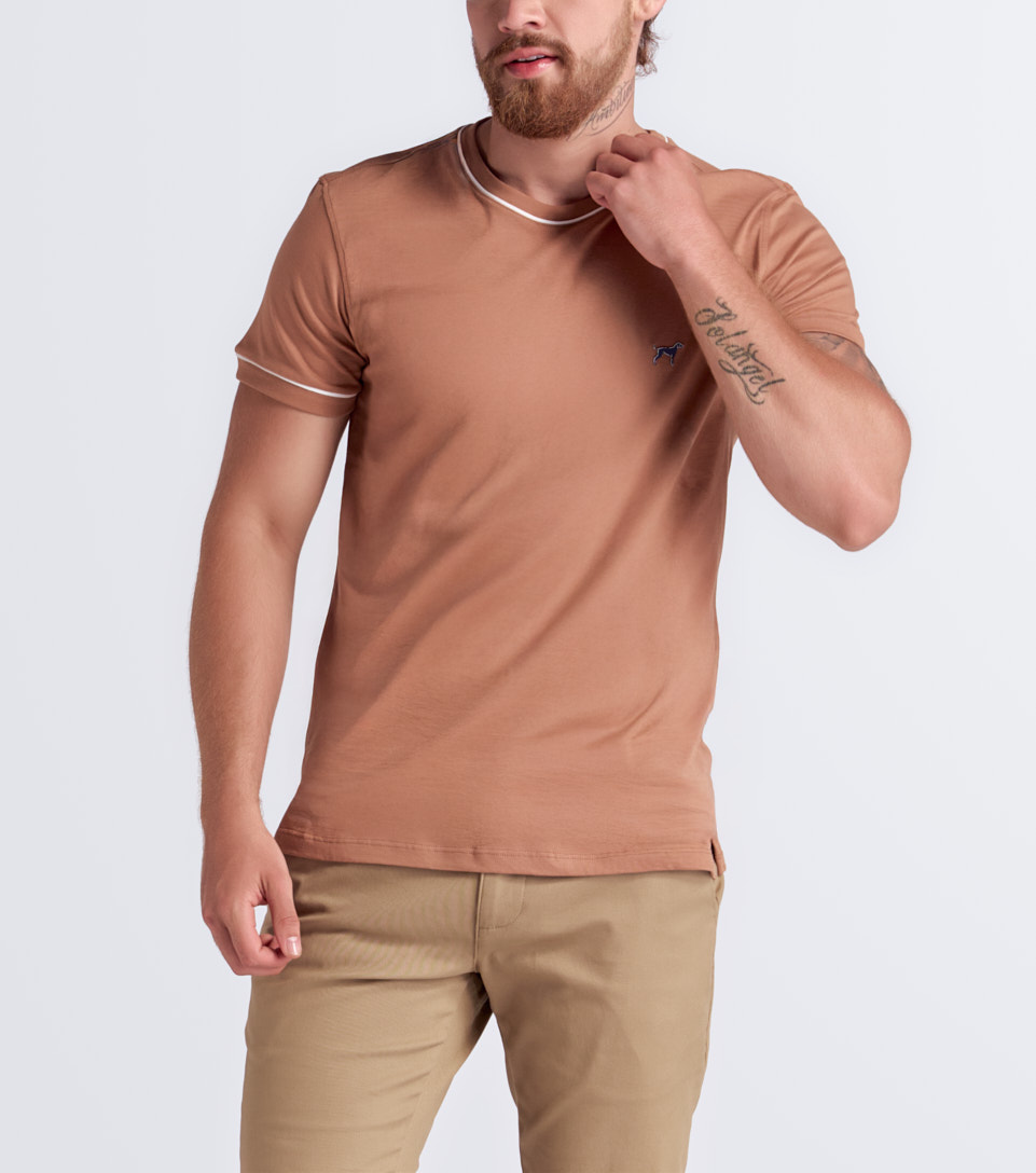 Camiseta Scout Ringer Tee 128729 BL