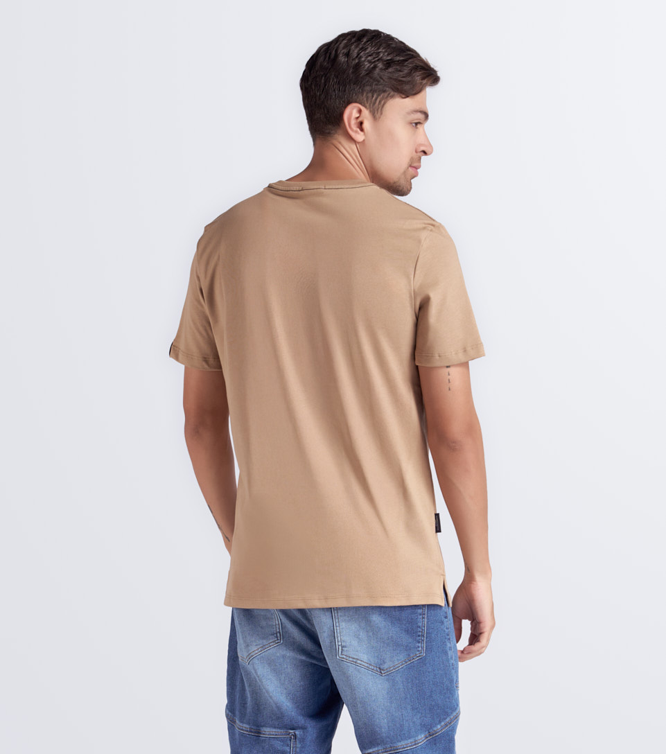 Eloi T Shirt Slim Fit Masculina Gas 833217 CM