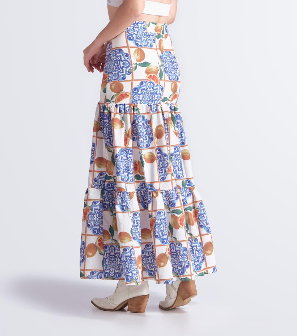 Falda Para Mujer Estampada Derek Lovely 835023 AZ