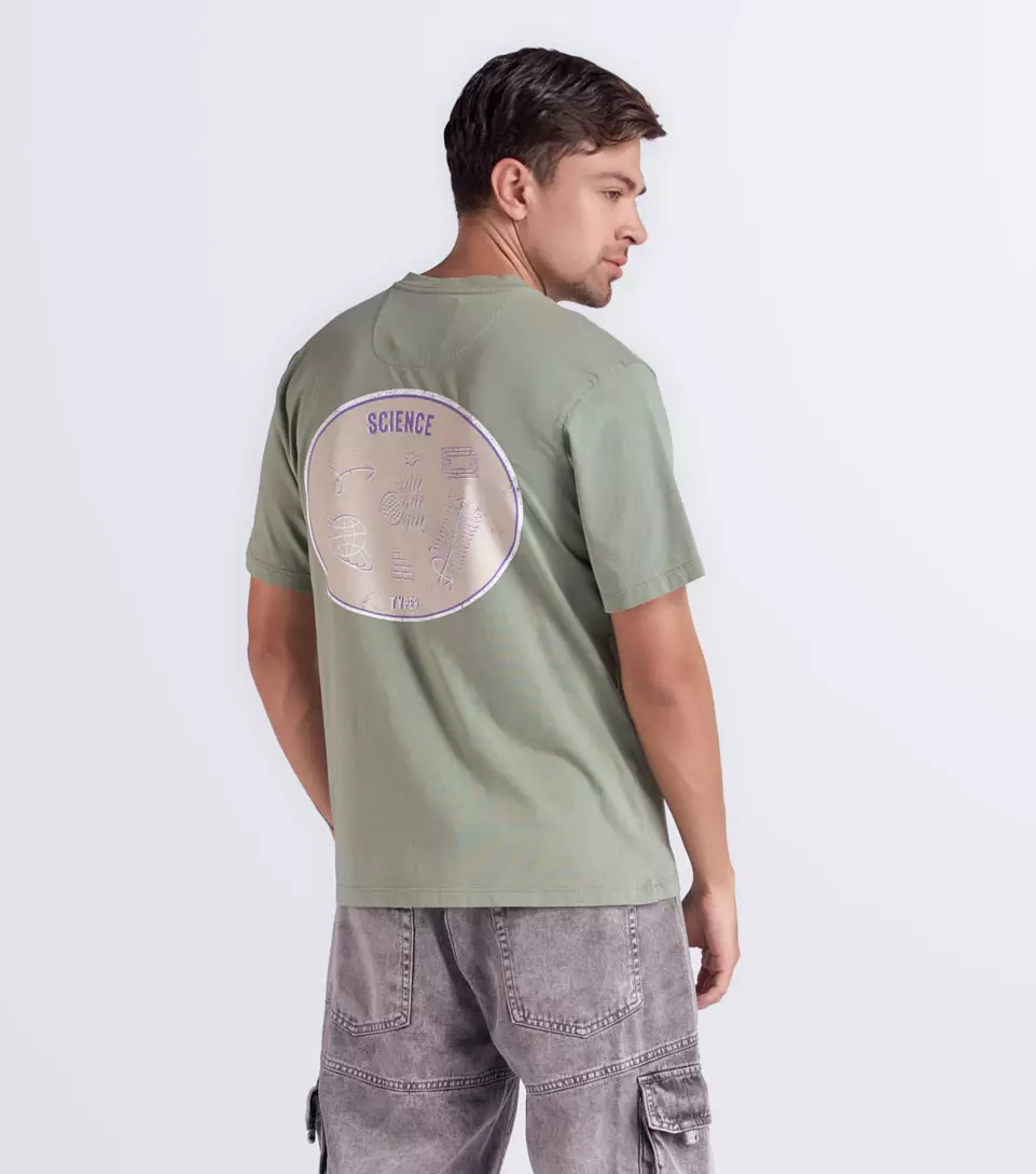 Haret T Shirt Comfort Estampada TyperVC