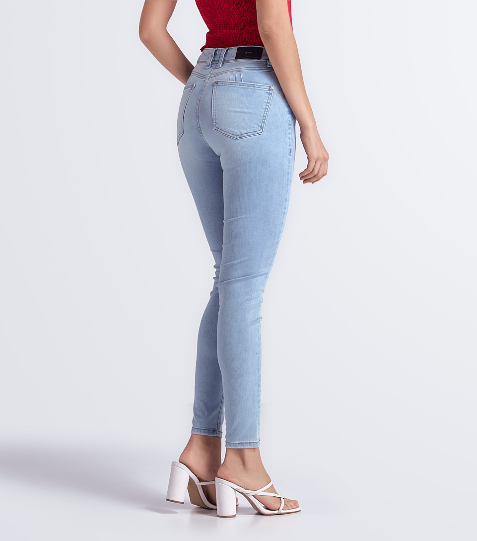 Jean Pull Up Bota Skinny Barcelona Natti Derek 832770 AZ