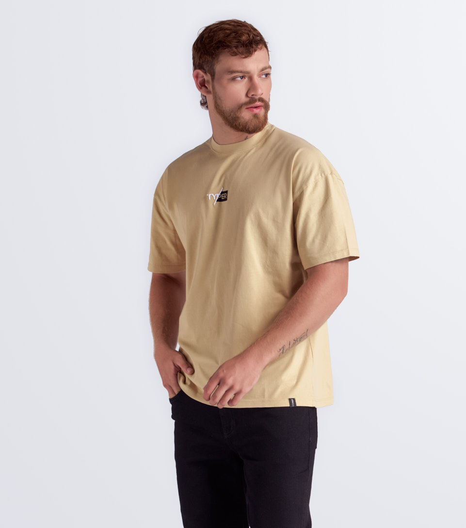 Kalvin T Shirt Oversize Estampada Y Bordada Typer 833660 KQ
