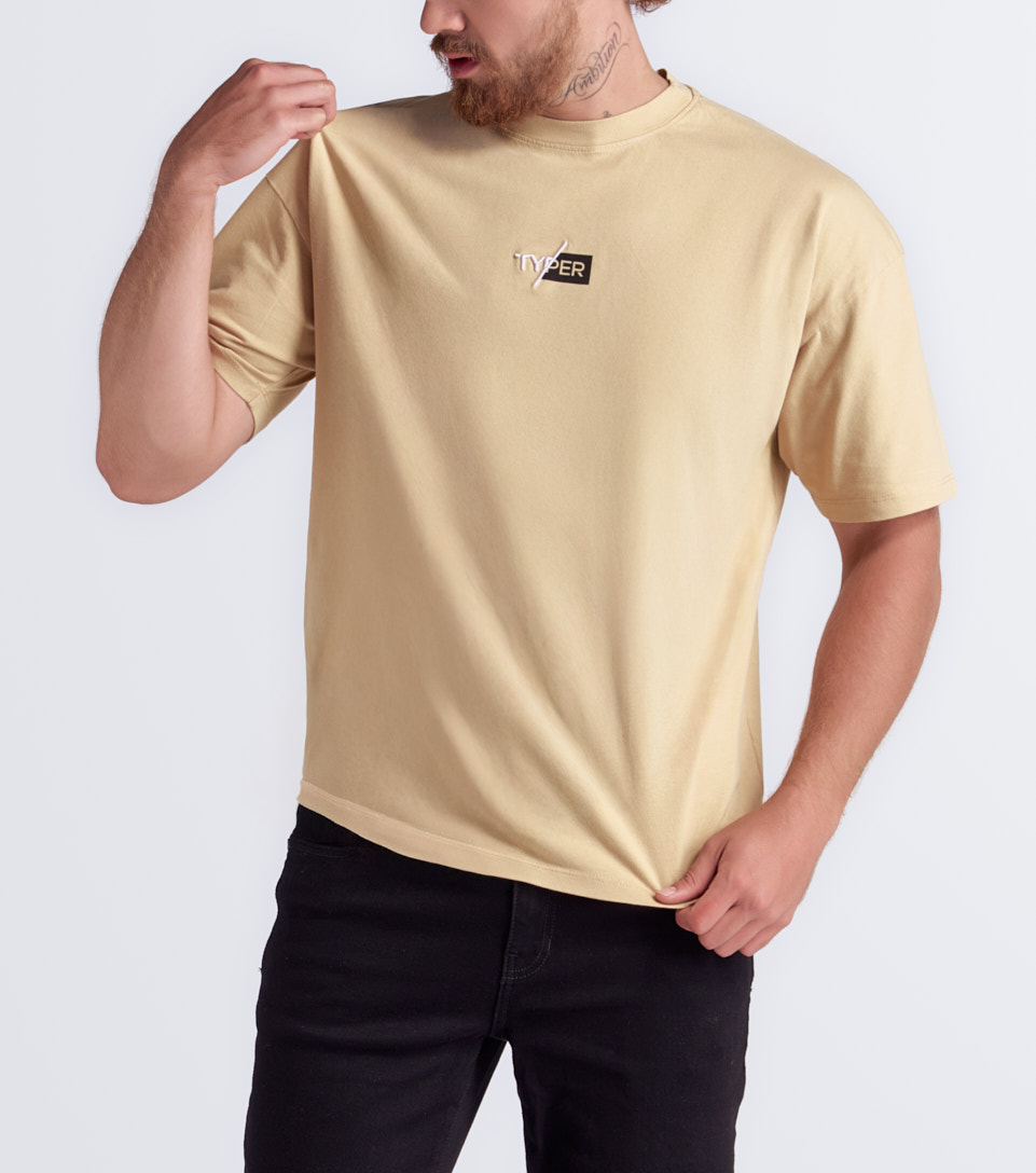 Kalvin T Shirt Oversize Estampada Y Bordada Typer 833660 KQ