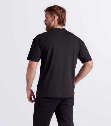 Kalvin T Shirt Oversize Estampada Y Bordada TyperNG