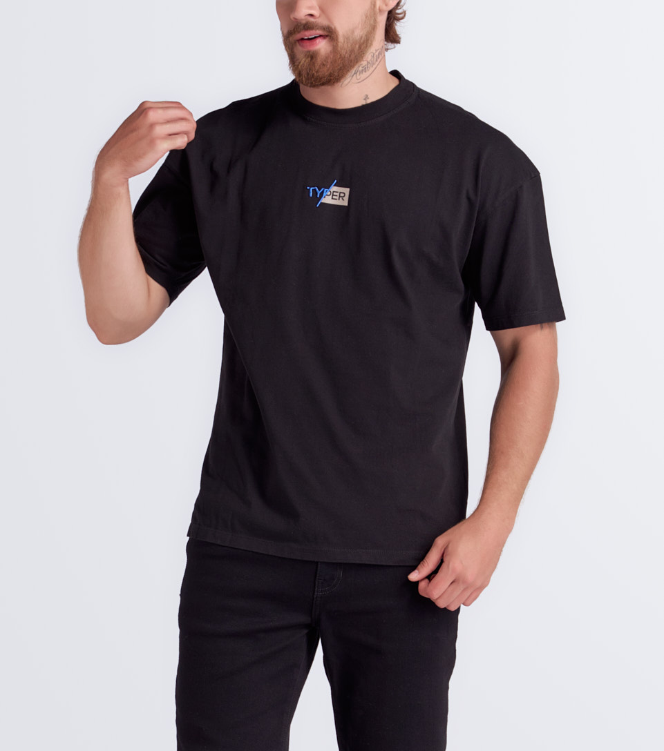 Kalvin T Shirt Oversize Estampada Y Bordada Typer 833660 KQ