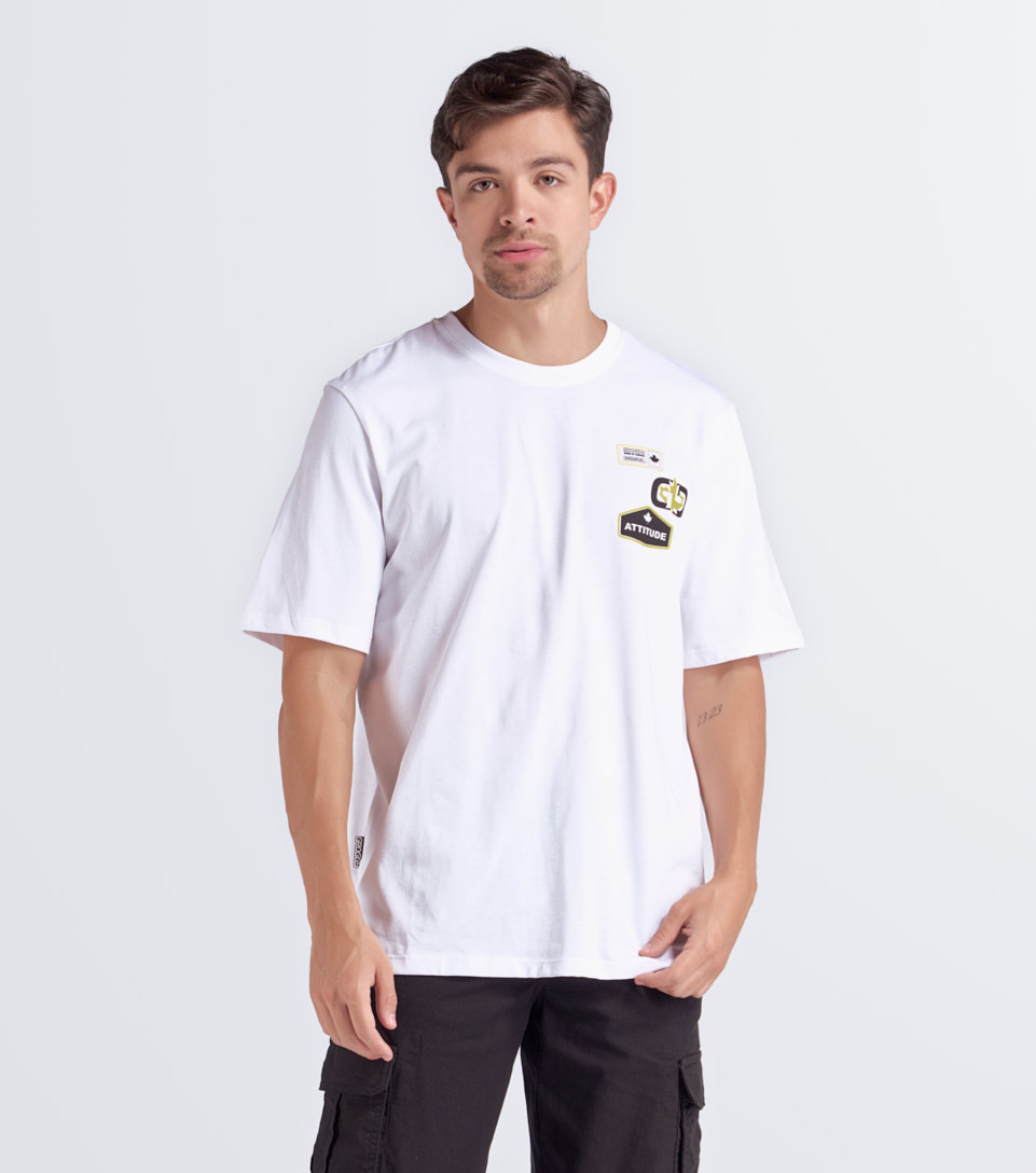 Kirk T Shirt Regular Masculina GroggyBL