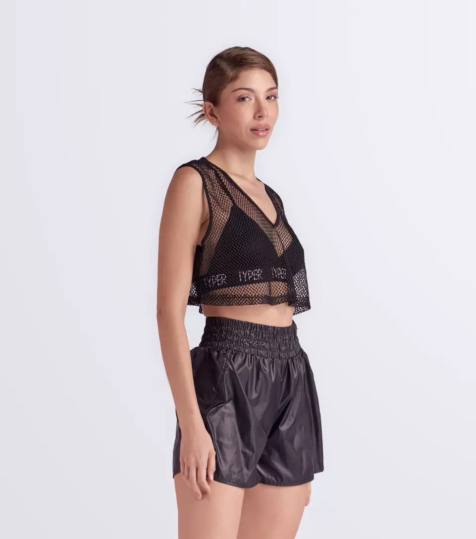 Nini Blusa En Malla Y Top Tipo Triangulo TyperNG