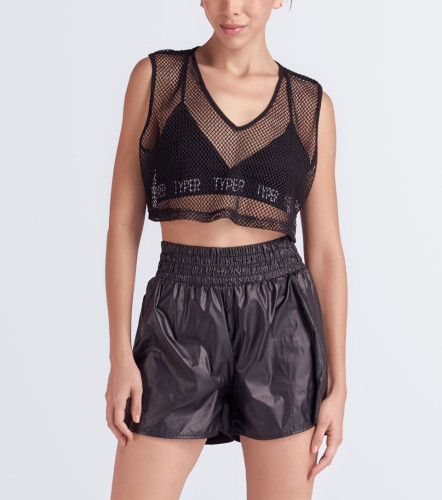 Nini Blusa En Malla Y Top Tipo Triangulo TyperNG