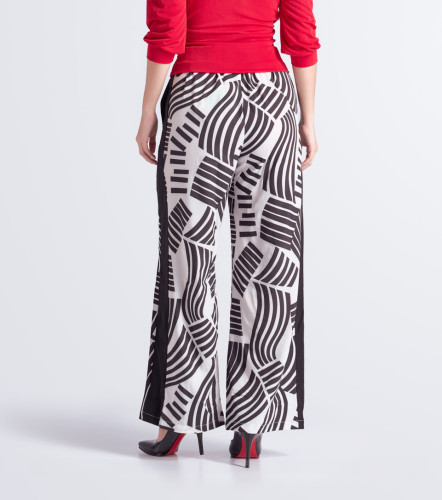 Pantalon Para Mujer Estampado Bota Flare DerekNG