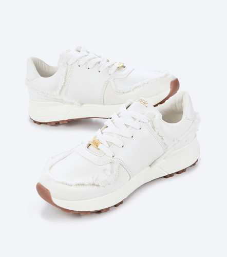 Tenis Unicolor Con Desflecado Y Suela Paula DerekBL