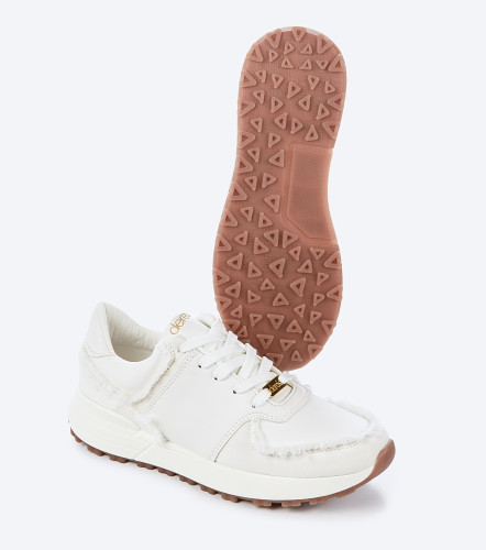 Tenis Unicolor Con Desflecado Y Suela Paula DerekBL