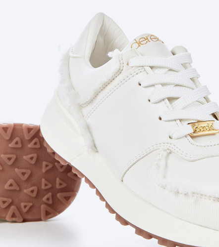 Tenis Unicolor Con Desflecado Y Suela Paula DerekBL