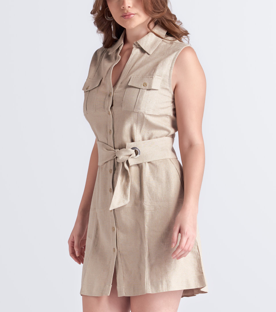 Vestido Para Mujer Vanesa Unicolor Derek 831042 AR
