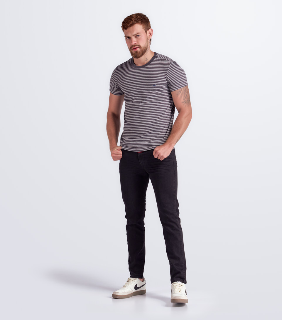 Camiseta Scout Stripped Tee 129226 NG