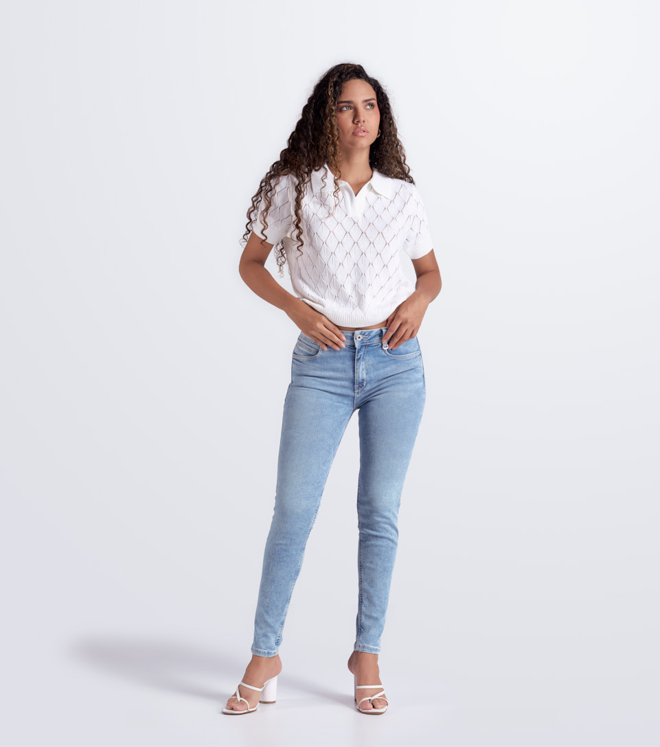 Jean Skinny Sin Bolsillos Sidney Brenda Derek 829852 AZ