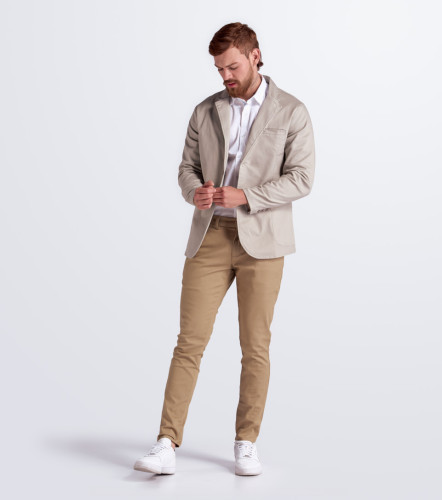 Emilio Blazer Unicolor Con Bolsillos UnserKQ