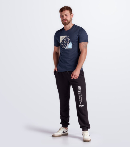 Slim Fabian T Shirt Unicolor Estampada UnserAZ