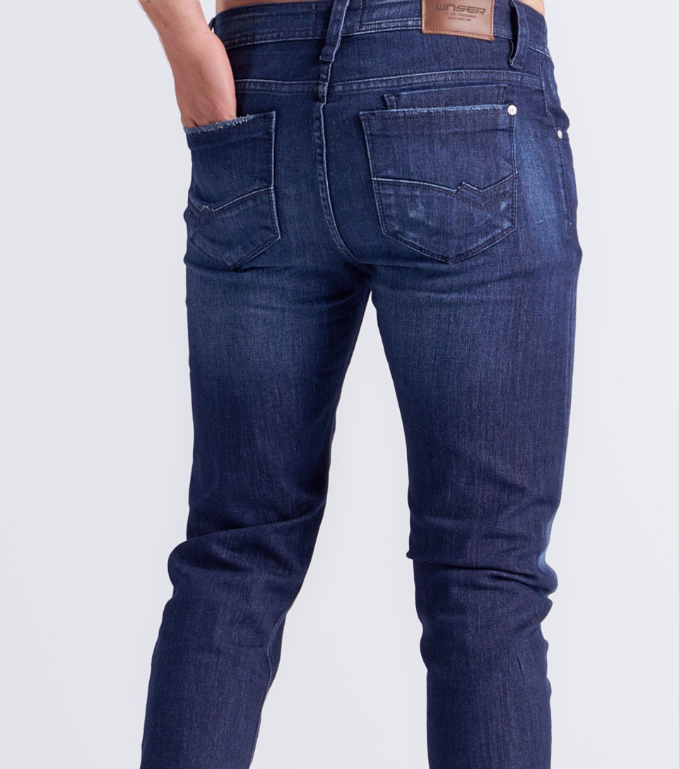 Iron Jener Jean Con Proceso Y Bolsillos Unser 834231 AZ
