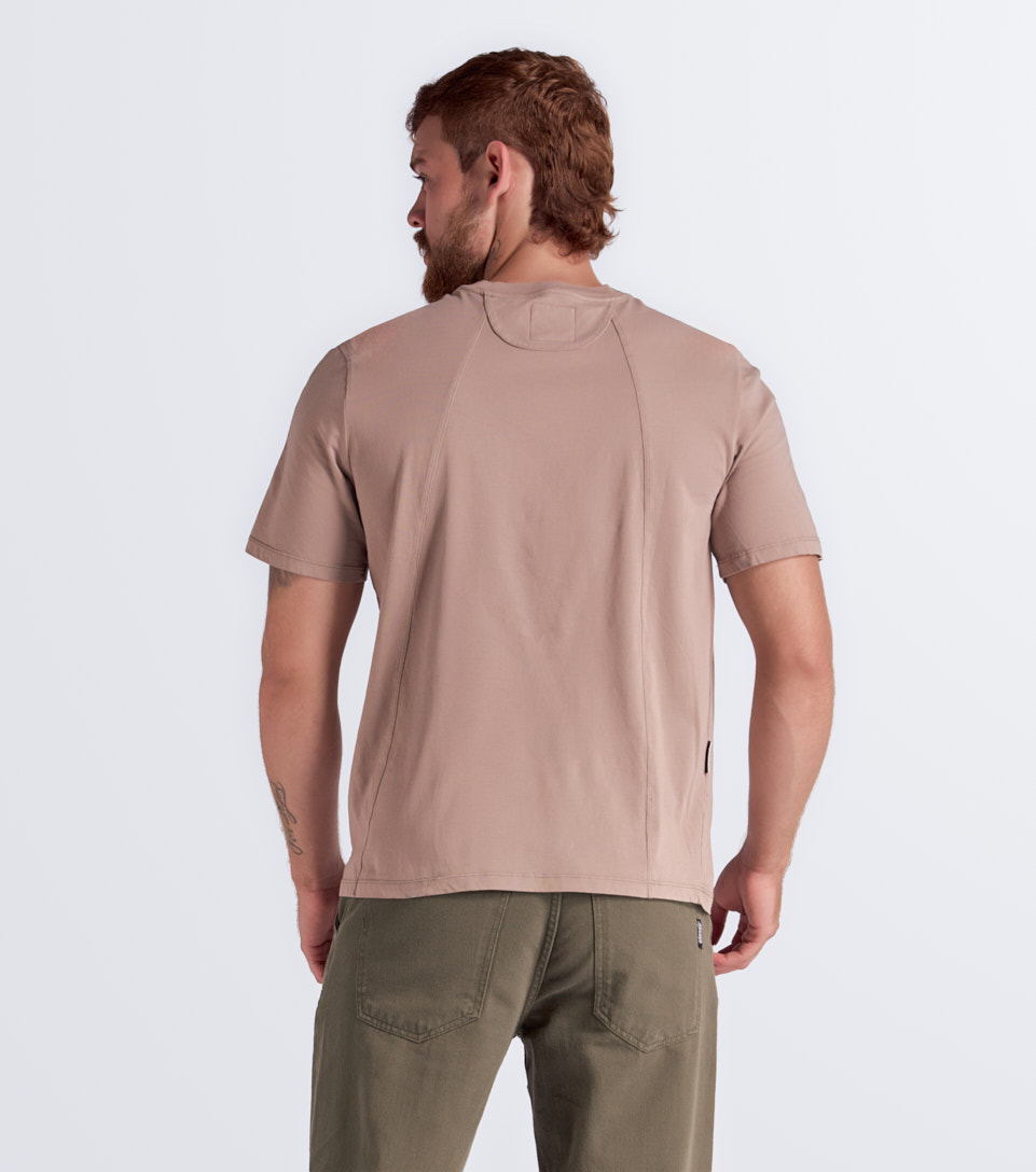 Alden T Shirt Regular Masculina Groggy 834156 BG