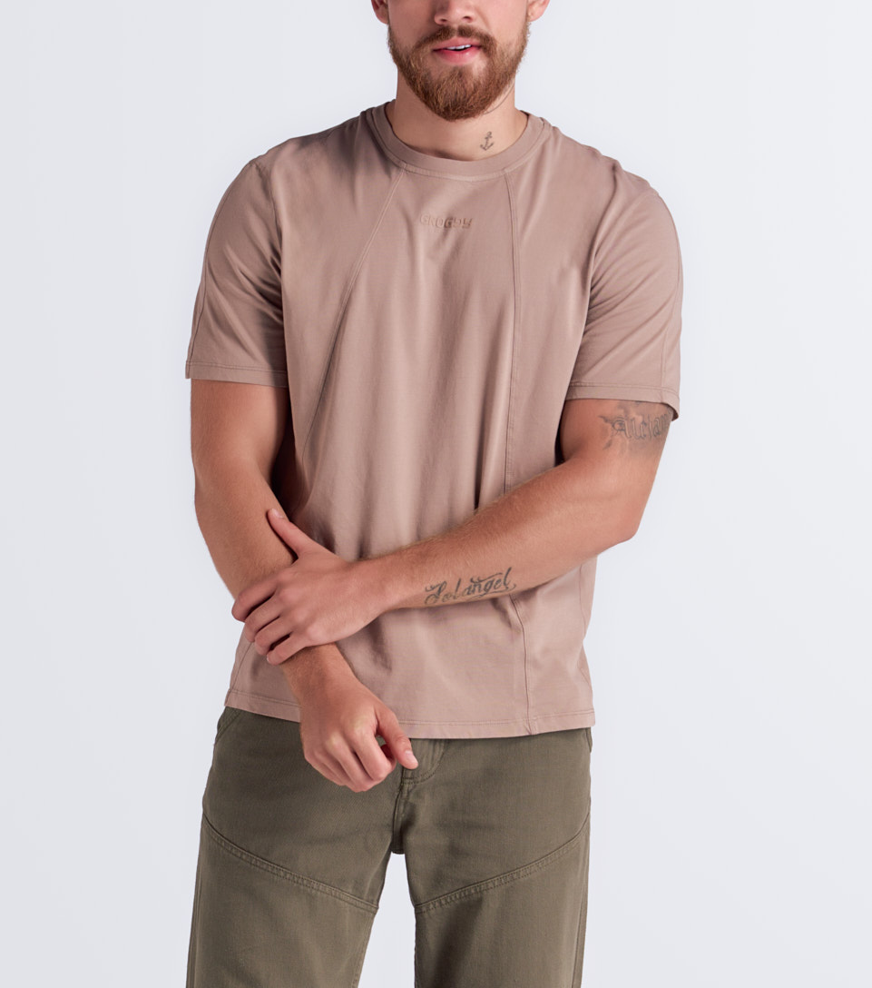 Alden T Shirt Regular Masculina Groggy 834156 BG