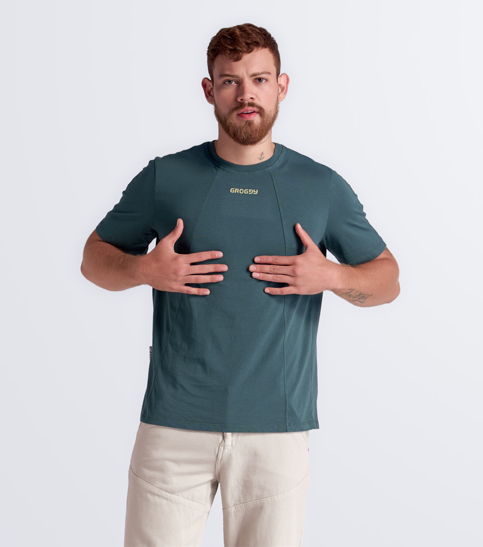 Alden T Shirt Regular Masculina GroggyVD