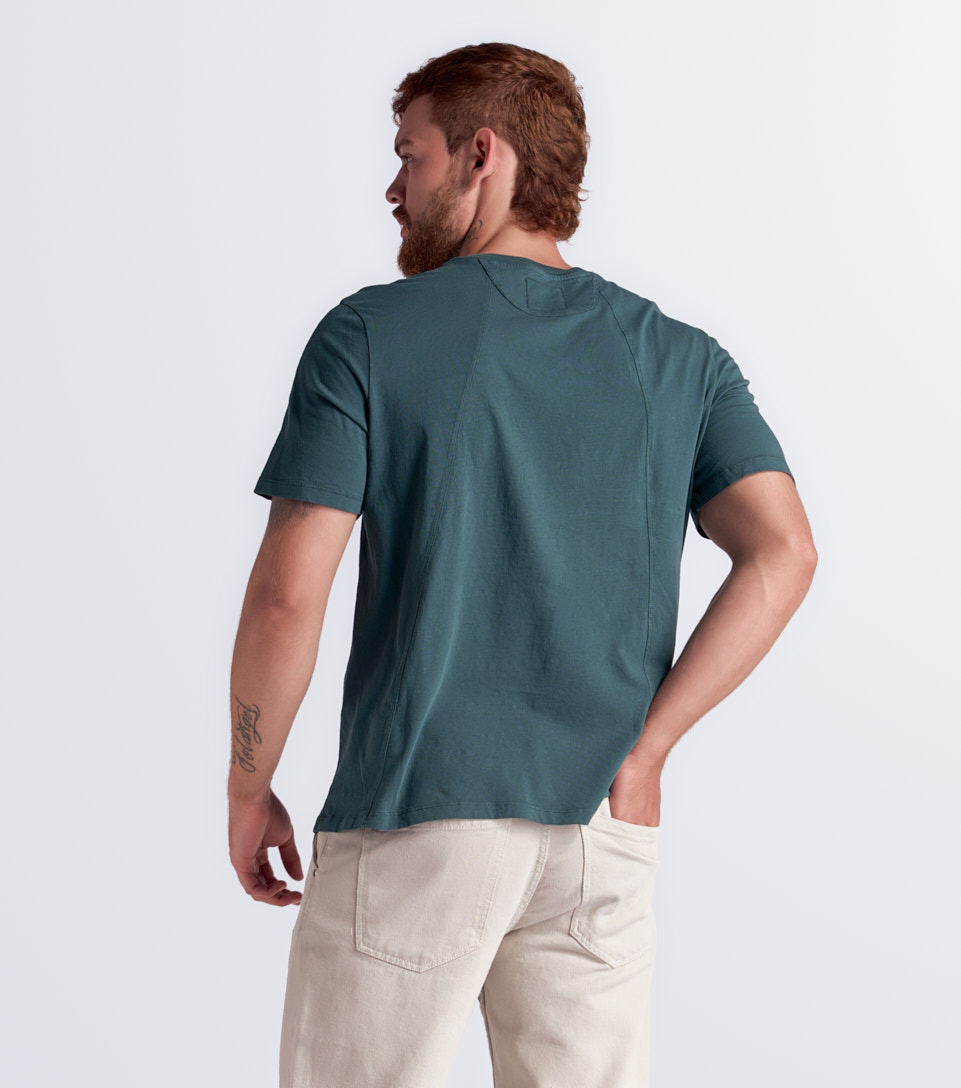 Alden T Shirt Regular Masculina Groggy 834156 BG