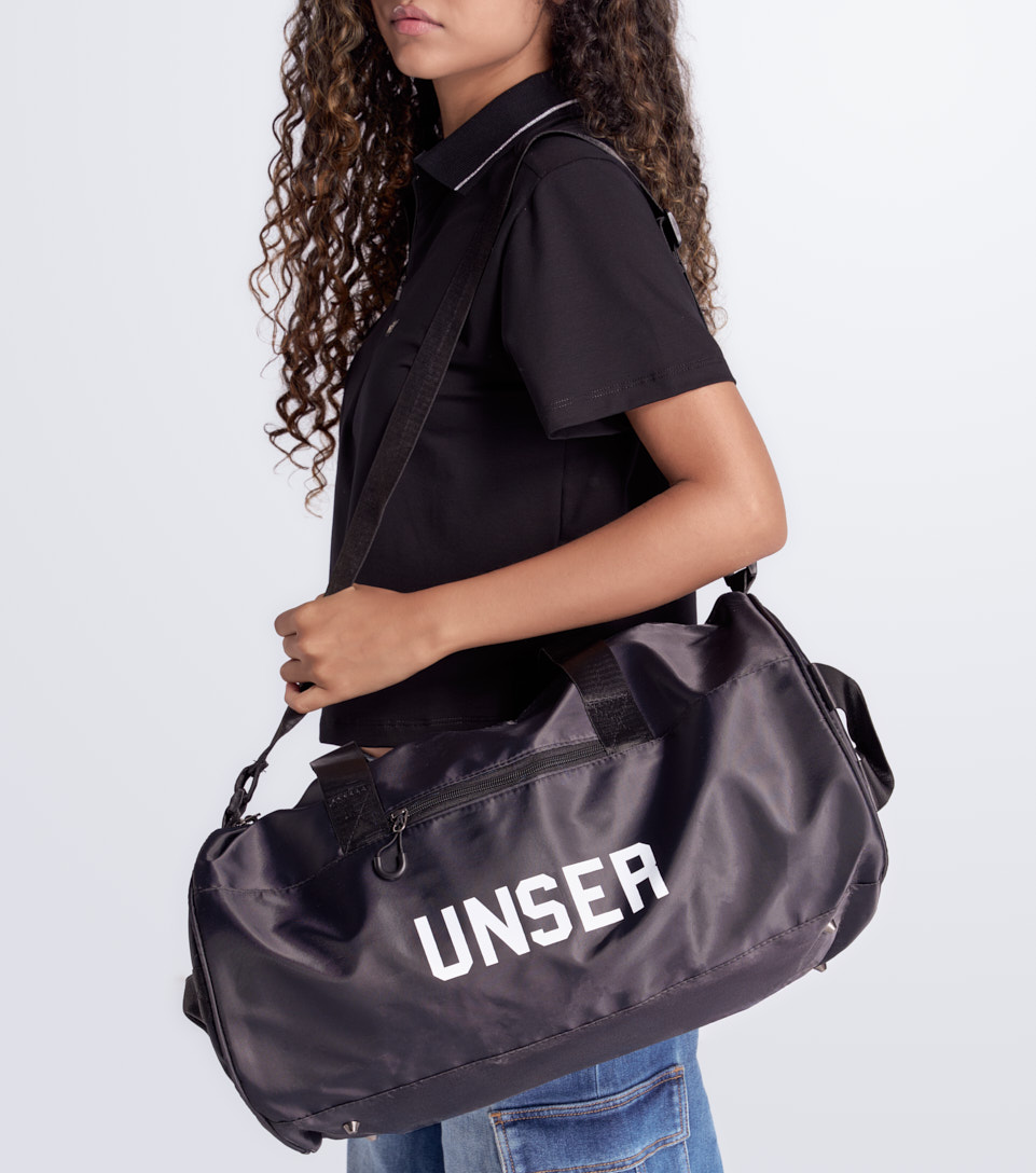 Bolso Deportivo Unicolor Unser 834028 NG