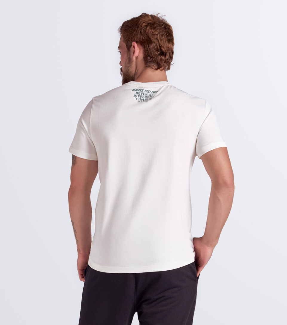 Comfort Leandro T Shirt Unicolor Estampado Unser 835009 BL