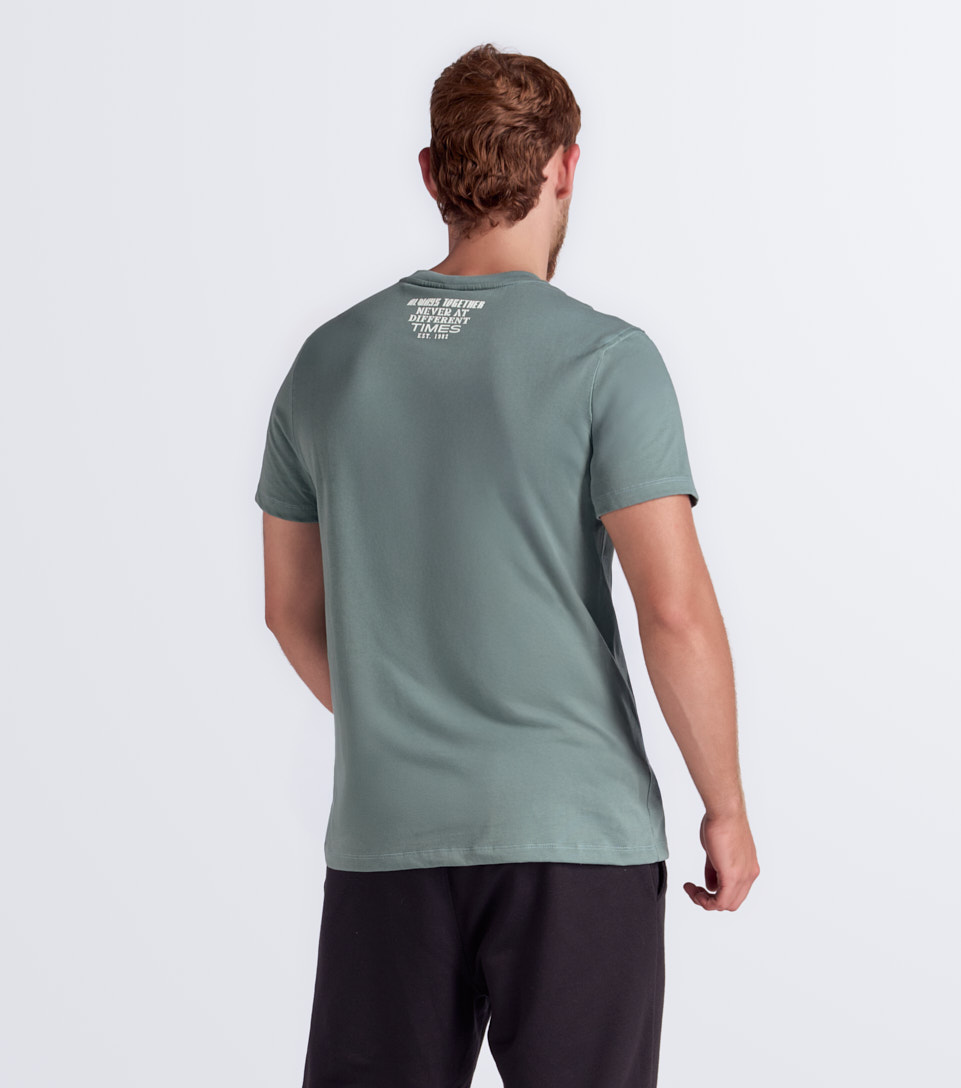 Comfort Leandro T Shirt Unicolor Estampado Unser 835009 BL