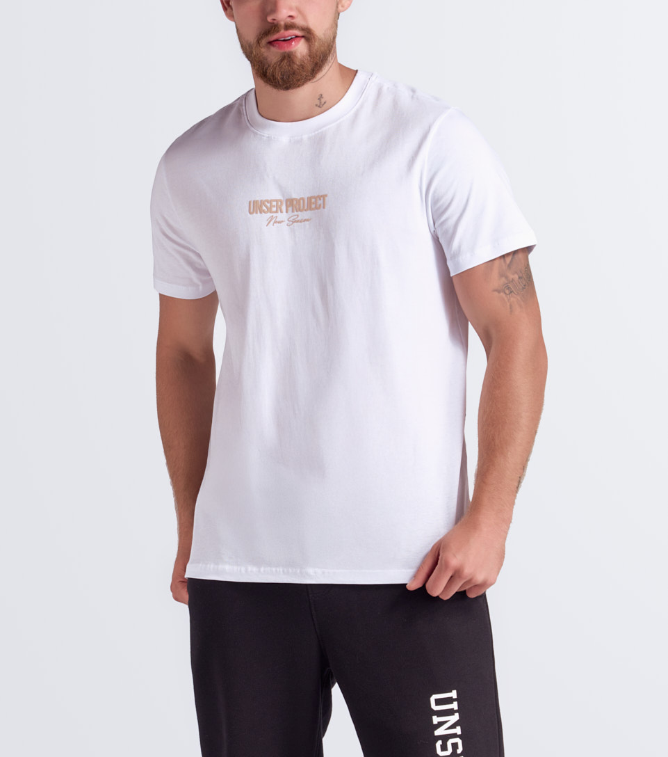 Comfort Lionel T Shirt Unicolor Estampado Unser 835011 BL