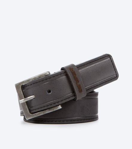 Correa Para Hombre Unicolor En Cuero UnserNG