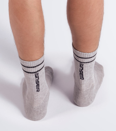 Eduardo Media Tripack Media Cana Unicolor Con Rayas UnserCU