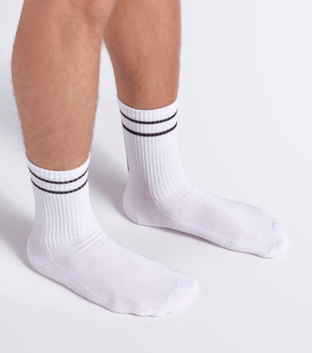 Eduardo Media Tripack Media Cana Unicolor Con Rayas UnserCU