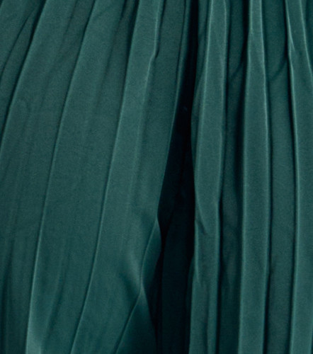 Enterizo Largo Manga Halter Parte Inferior Plisado Unicolor DerekVO