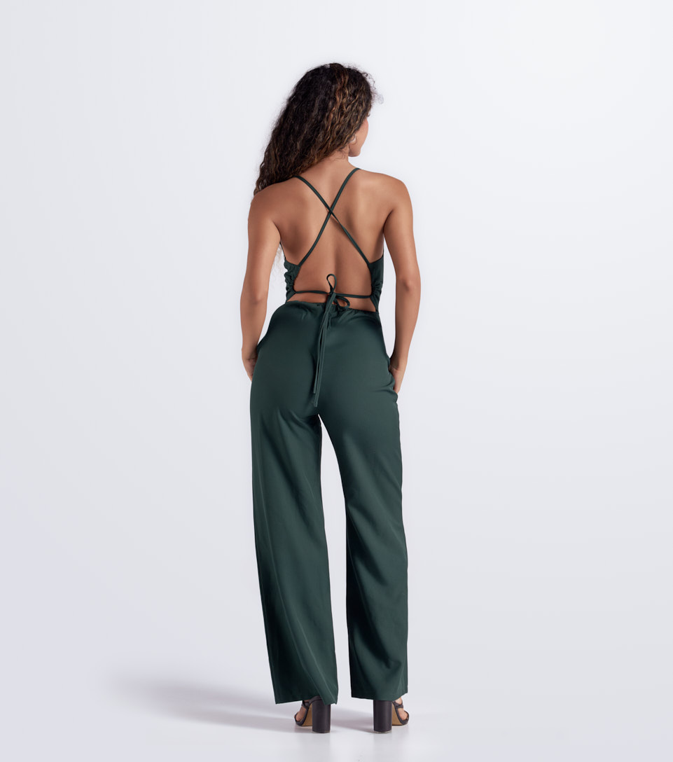 Enterizo Pantalon Unicolor Derek 833794 VD