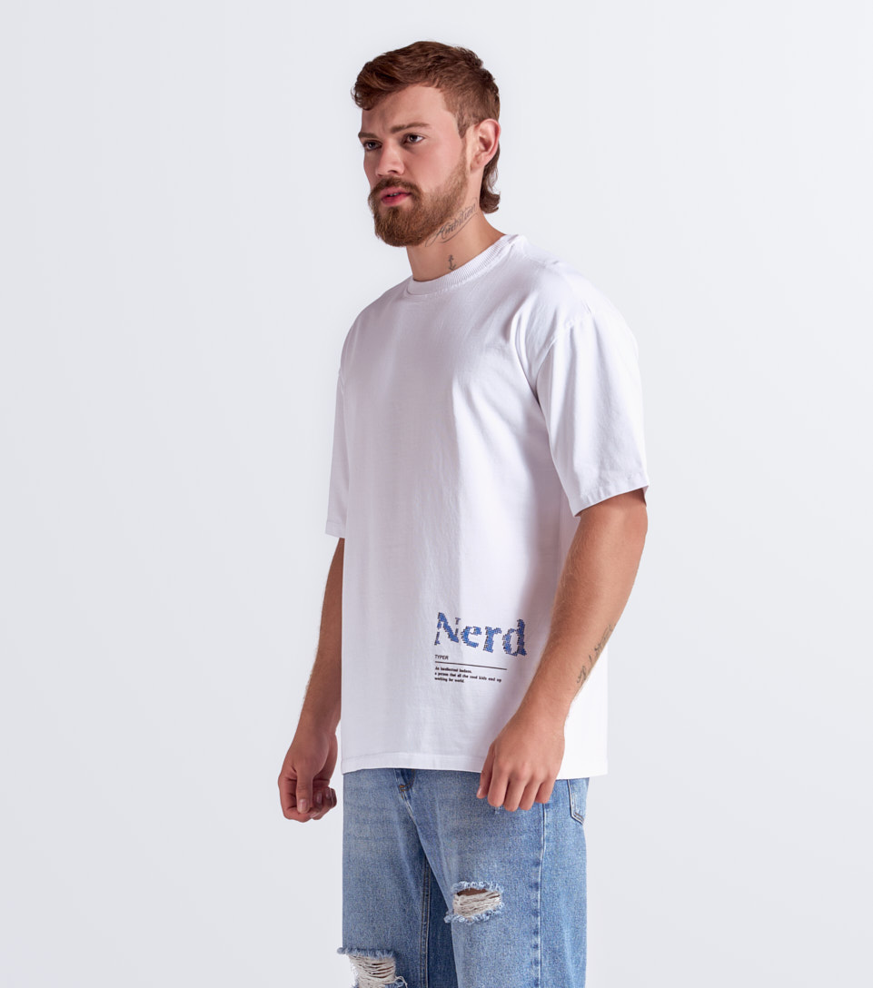 Gael T Shirt Extraoversize Estampada Typer 833699 