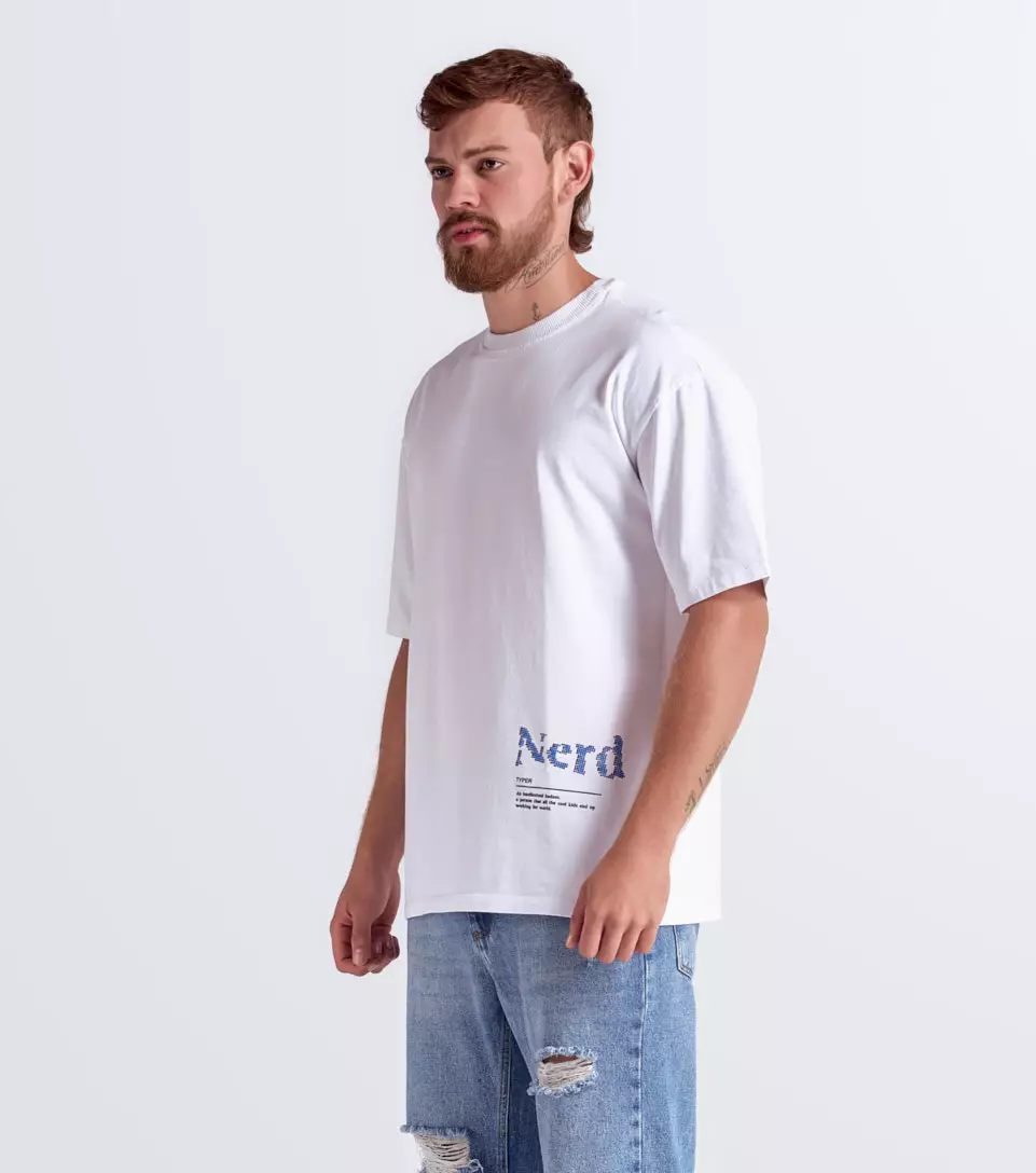 Gael T Shirt Extraoversize Estampada TyperBL