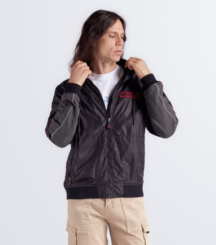 Heron Chaqueta Bomber Masculina GroggyNG