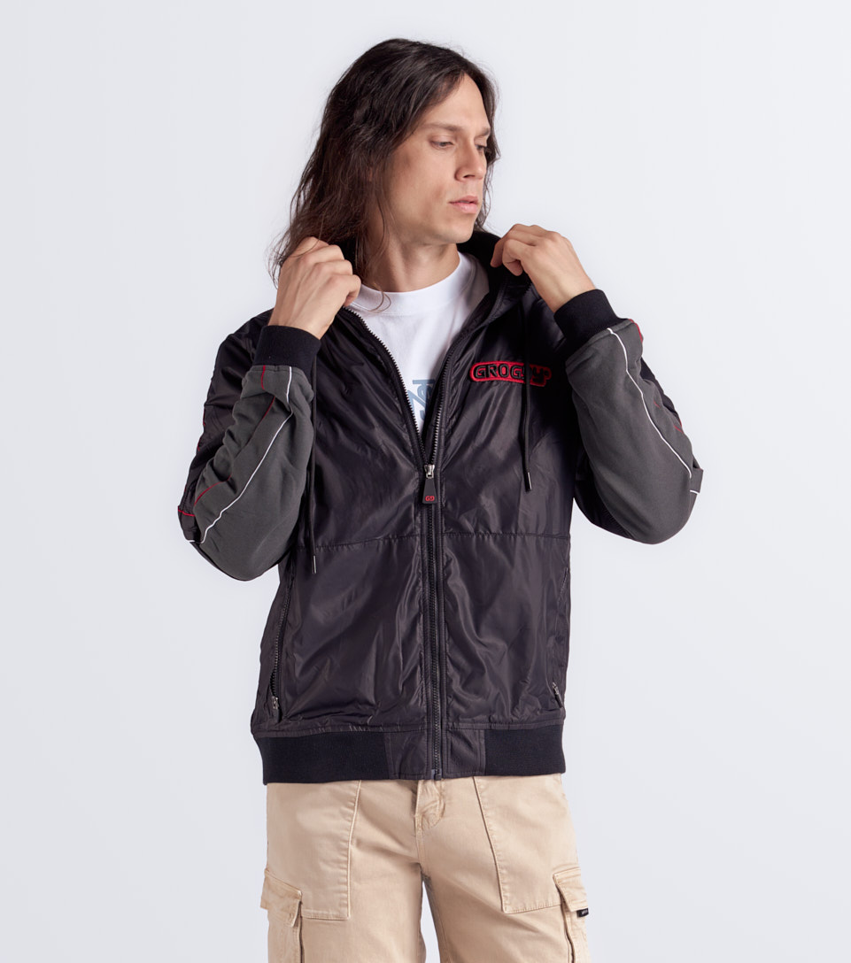 Heron Chaqueta Bomber Masculina Groggy 831994 NG
