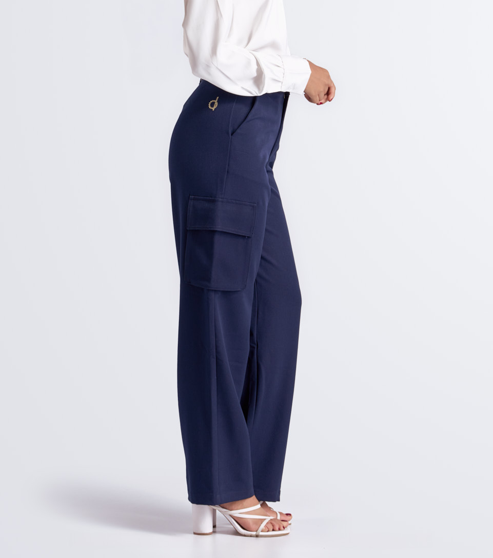 Ivanna Pantalon Cargo Unicolor Derek 832537 AZ