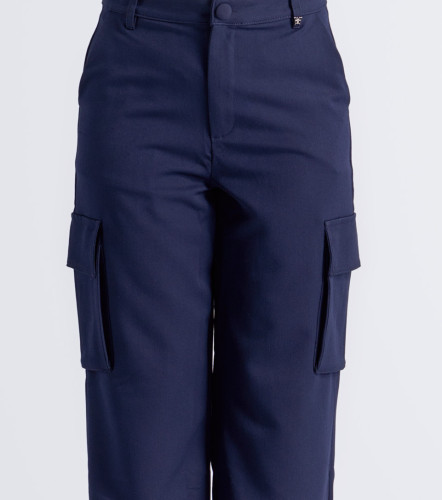 Ivanna Pantalon Cargo Unicolor DerekAZ