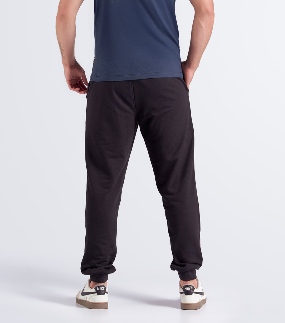 Jogger Para Hombre Unicolor Con Estampado Unser 834533 NG