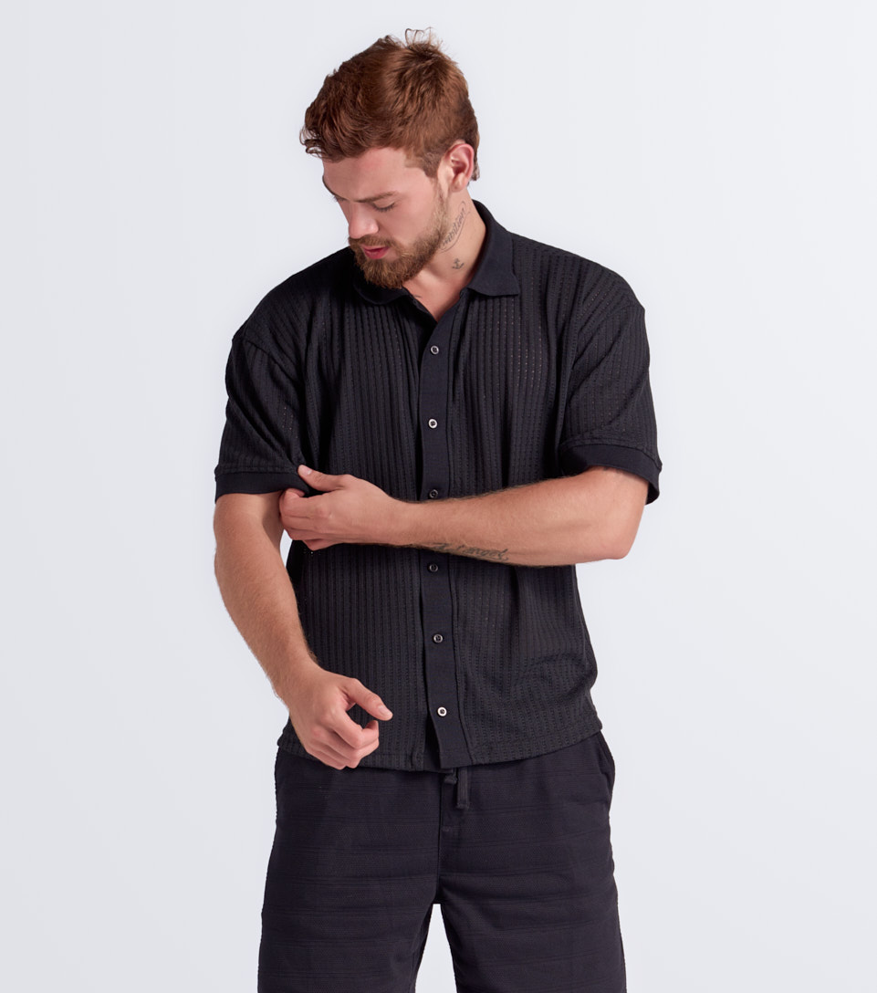 Juli Camisa Oversize Con Tejidos TyperNG