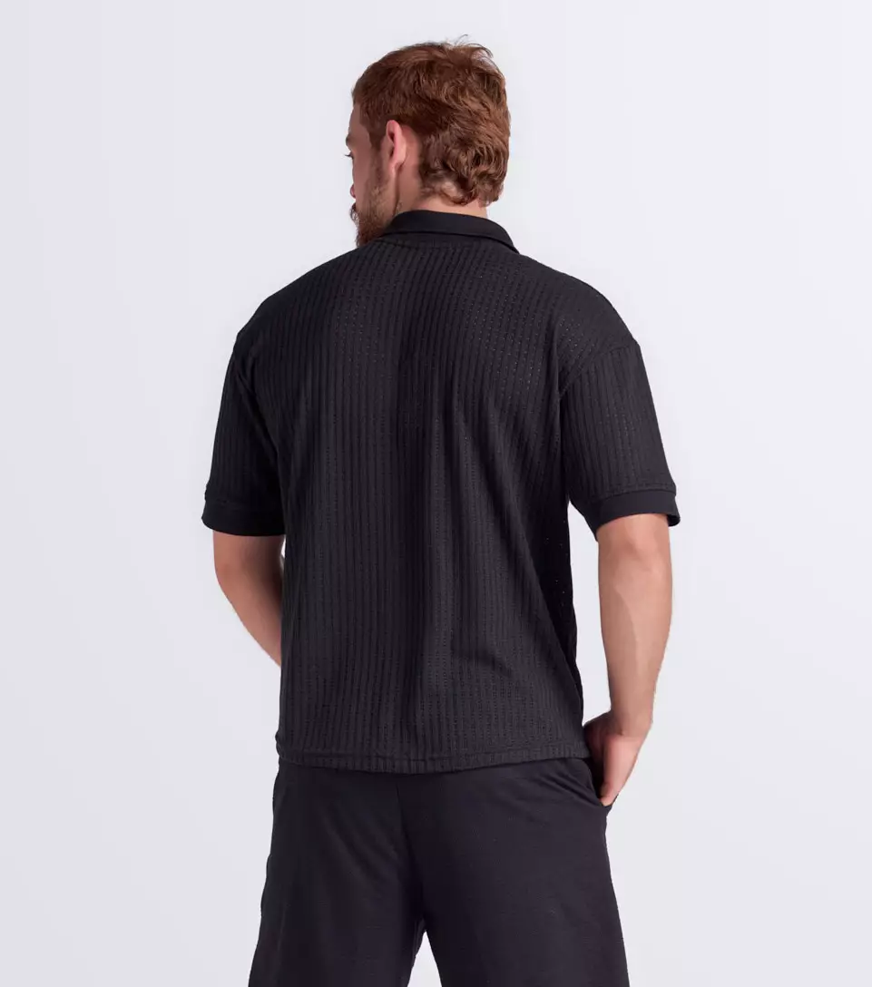Juli Camisa Oversize Con Tejidos TyperNG