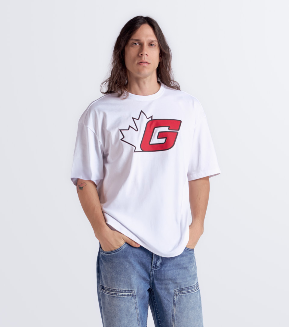 Kian T Shirt Oversize Masculina GroggyBL