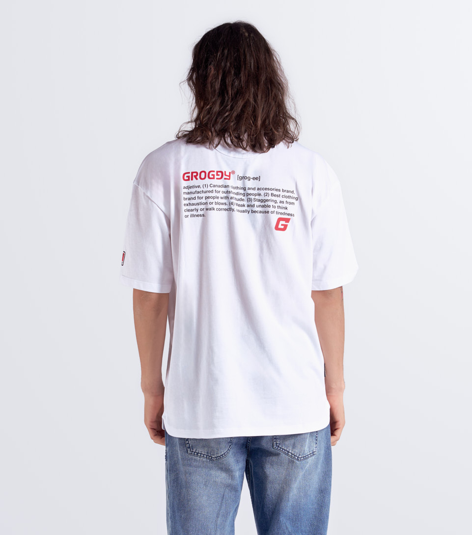Kian T Shirt Oversize Masculina Groggy 834155 BL